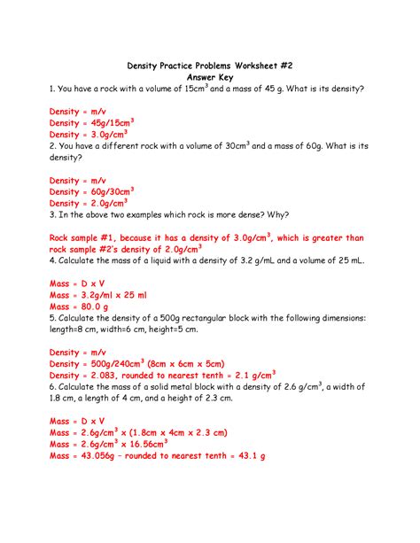 density practice problems|density practice problems with answers.